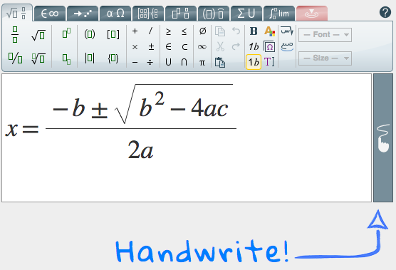 Handwritten Maths