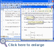Create math-savvy web pages