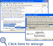 Use Wikipedia as a source of equations for your work